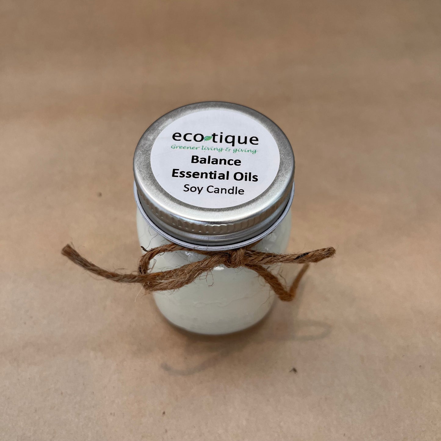 Ecotique Hand Poured Soy Candle - 4oz