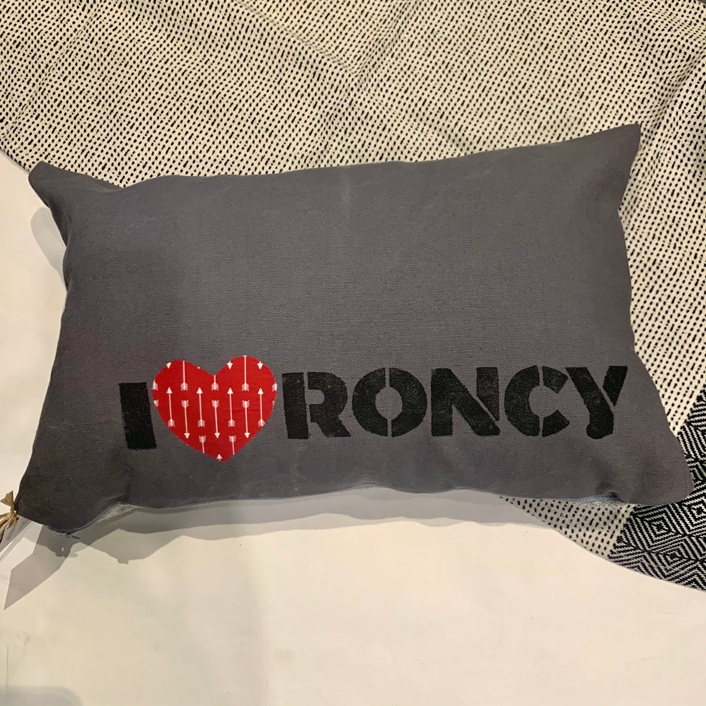 I ❤️ Roncy Pillow