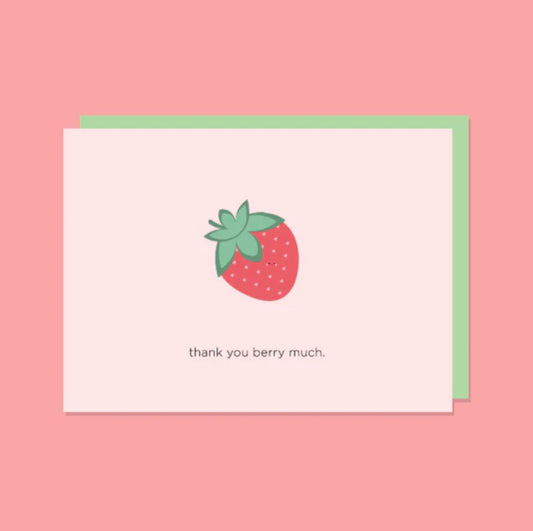 Halifax Paper Hearts - Thanks/Appreciation (Thank You Berry Much)