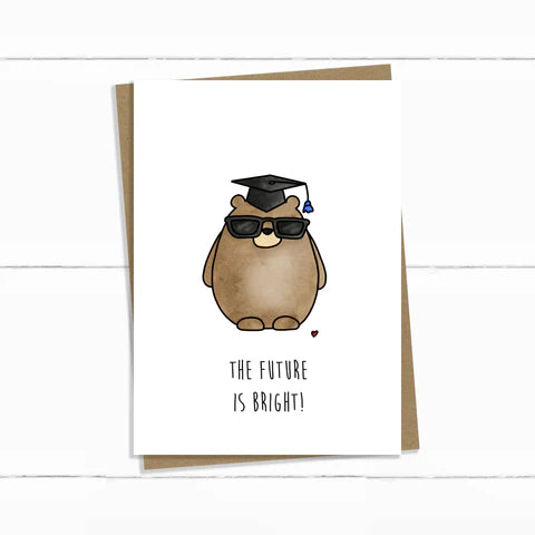 Baun Bon Card - Graduation Future Is Bright