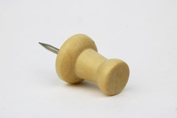Onyx + Green Bamboo Push Pins