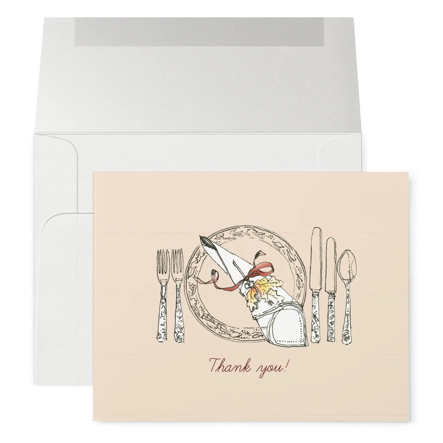 Petits Mots Card - Thank You