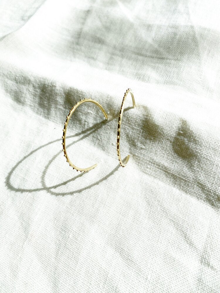 Hawkly Nomad Hoop Earrings (Large)