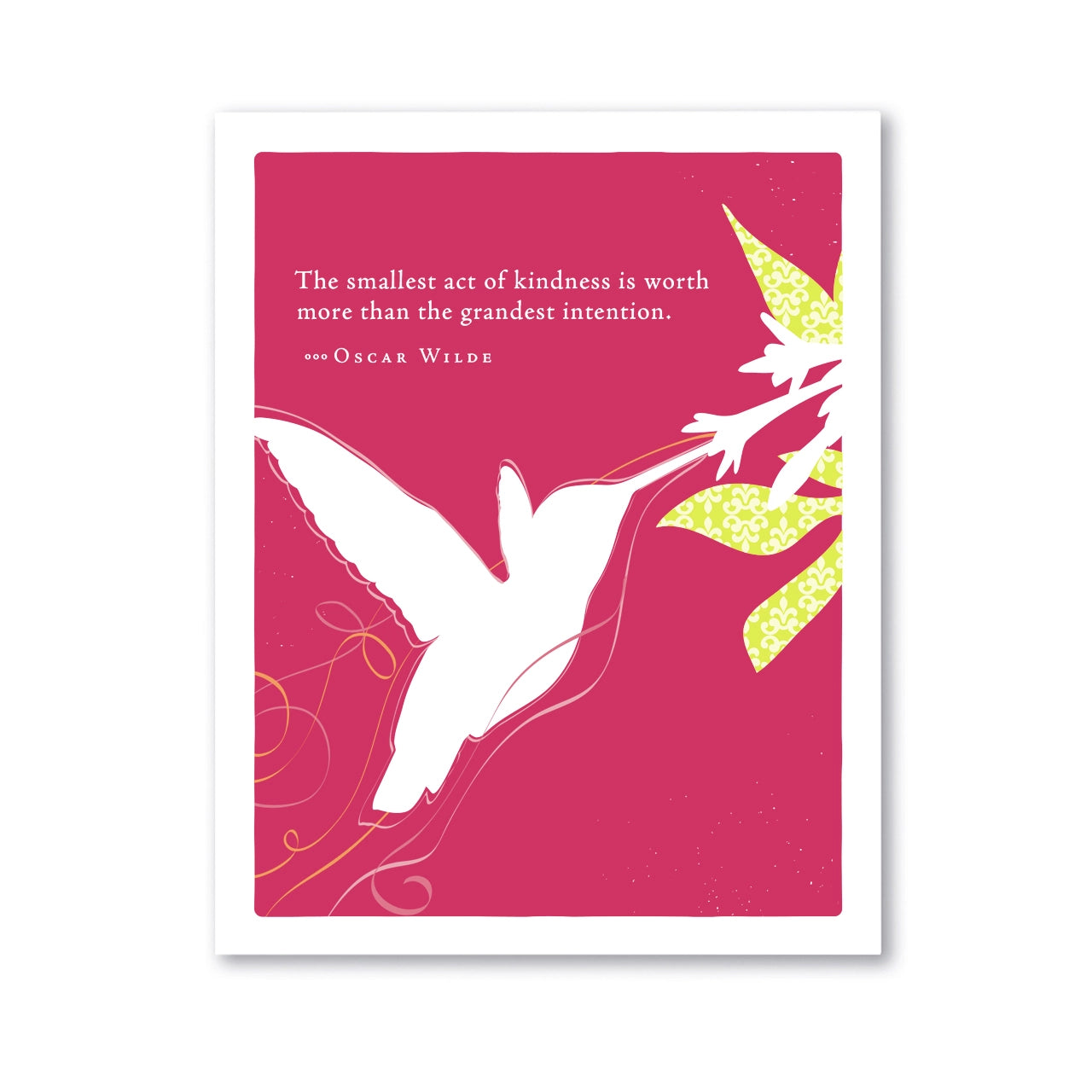 Positively Green Card - Grandest Intention (Wilde) - Thank You