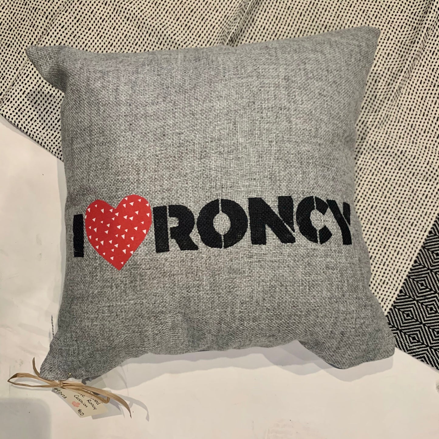 I ❤️ Roncy Pillow