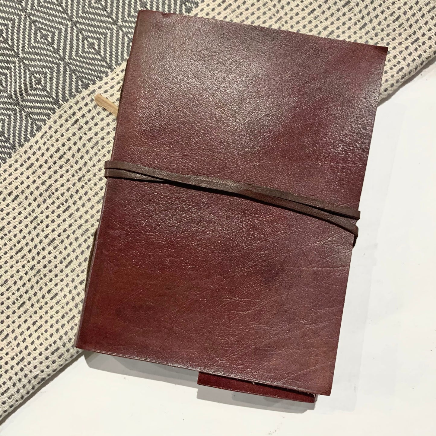 Hand Tooled Leather Journal Book