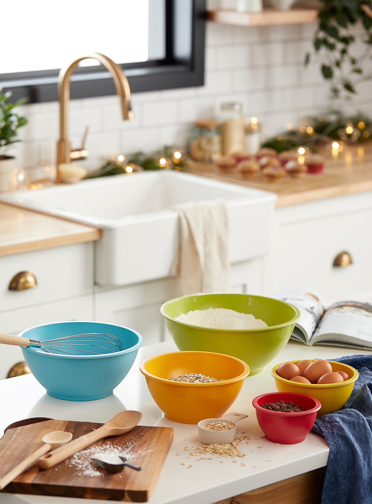 Planta Bamboo Mixing Bowls (Set Of 5)
