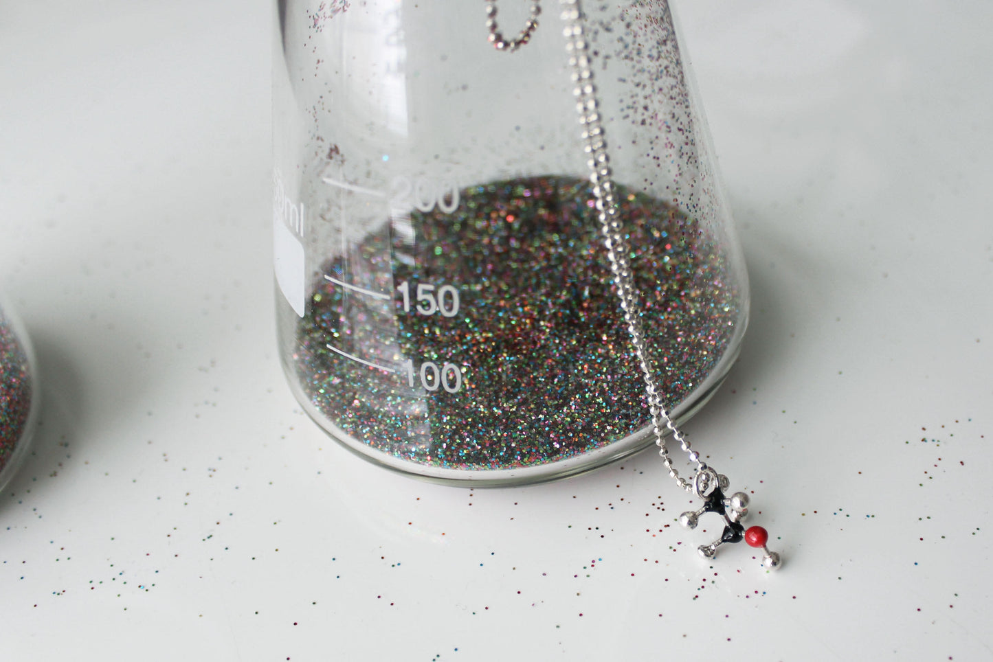 Slashpile Molecule Necklace - Alcohol