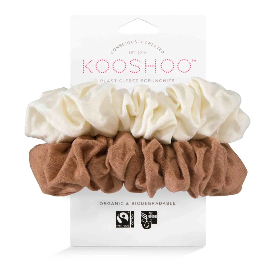 Kooshoo Organic Plastic-Free Scrunchies