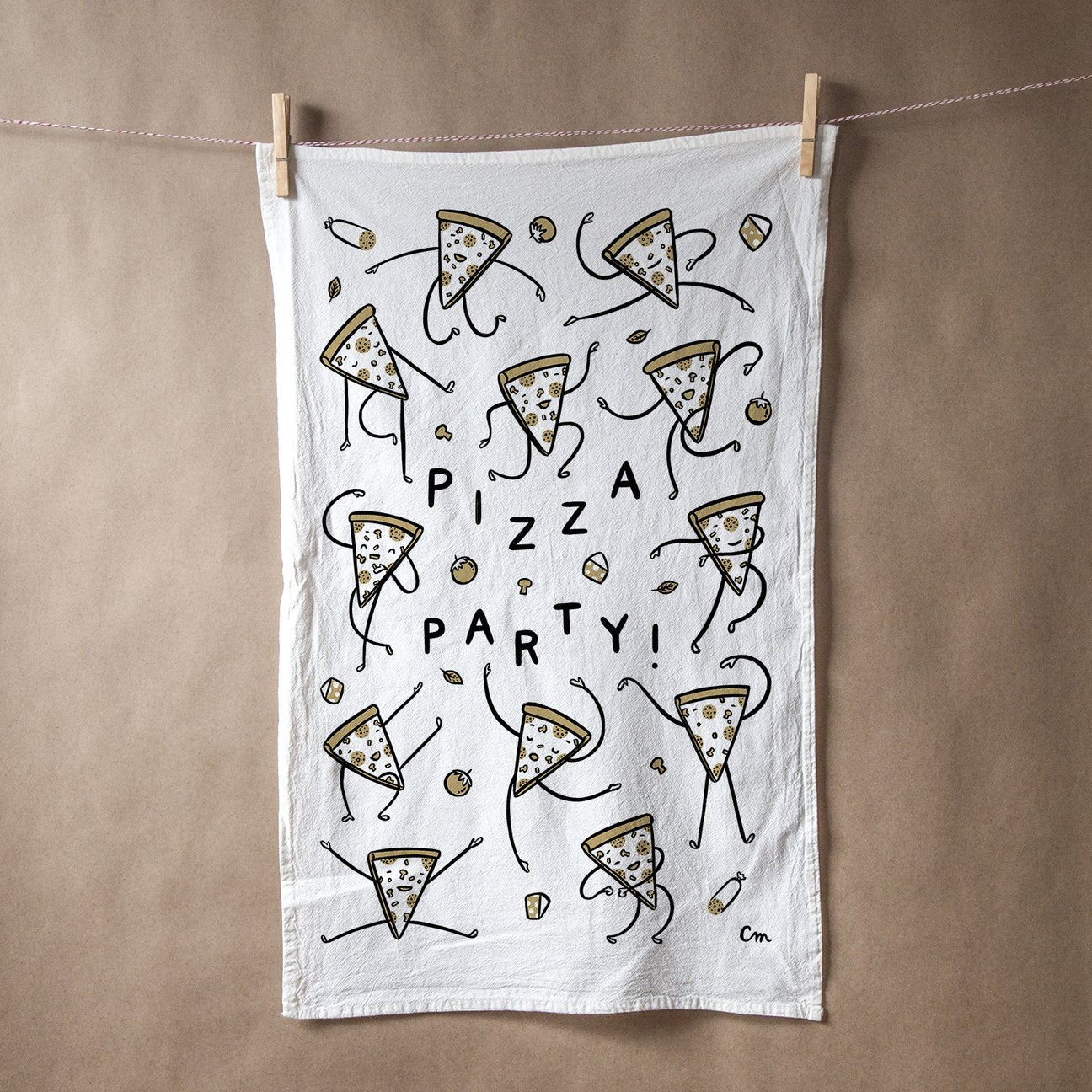 Claire Manning Flour Sack Tea Towel