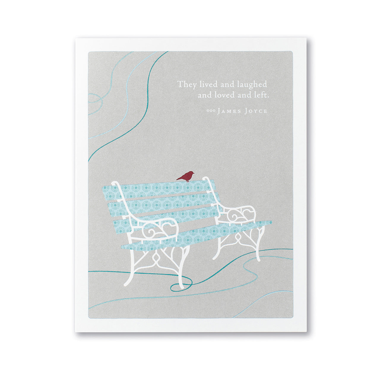 Positively Green Card - Bench (James Joyce) - Sympathy