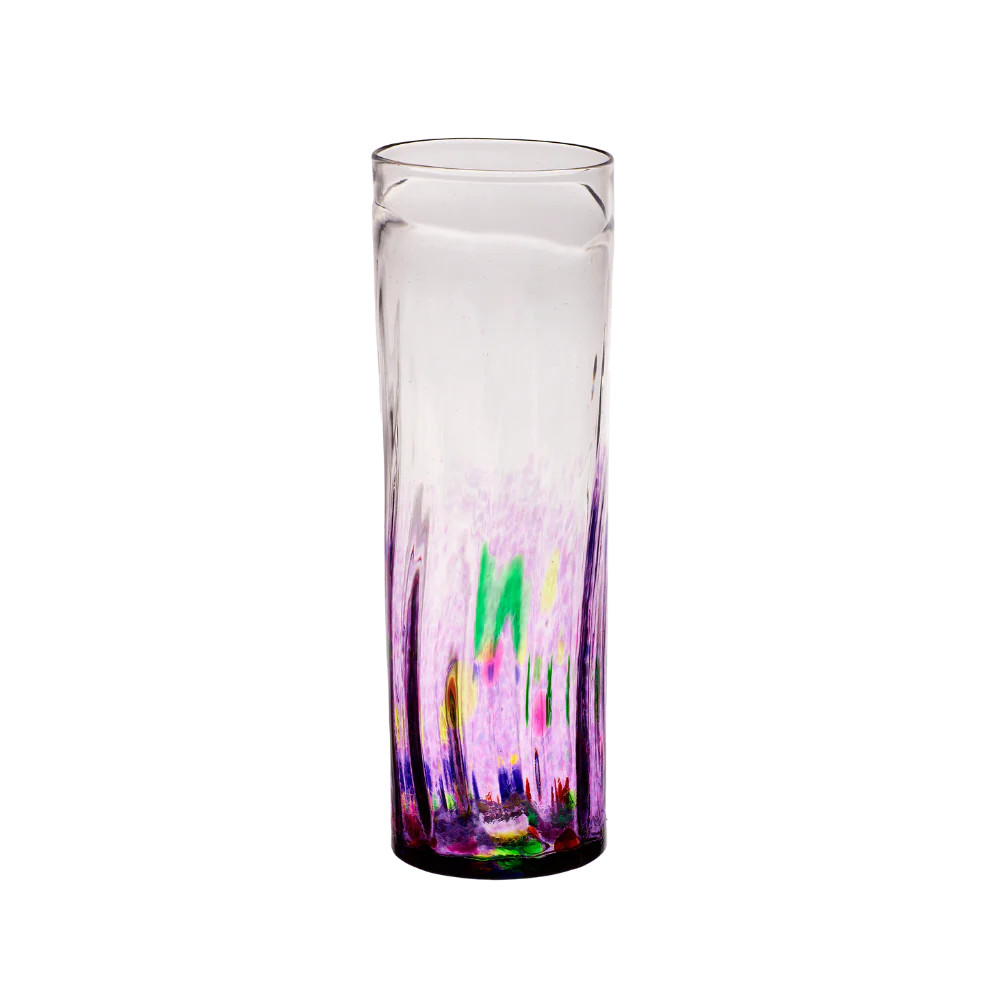 Kitras Hand Blown Glass Friendship Vase