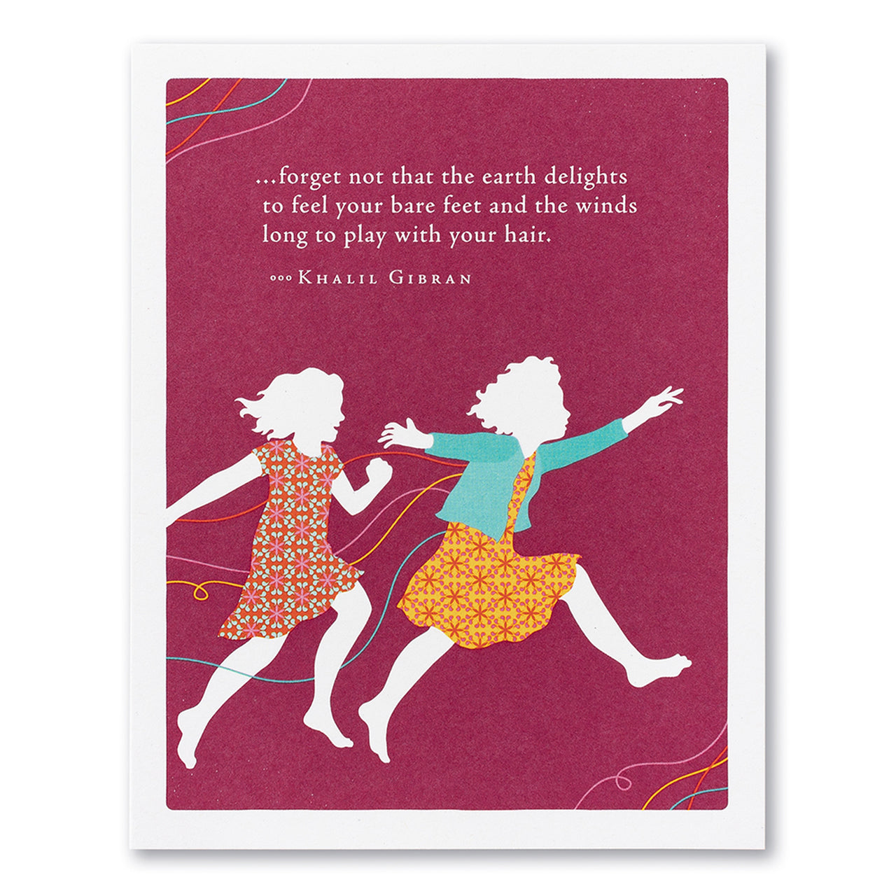 Positively Green Card - Earths Delights (Gibran) - Birthday