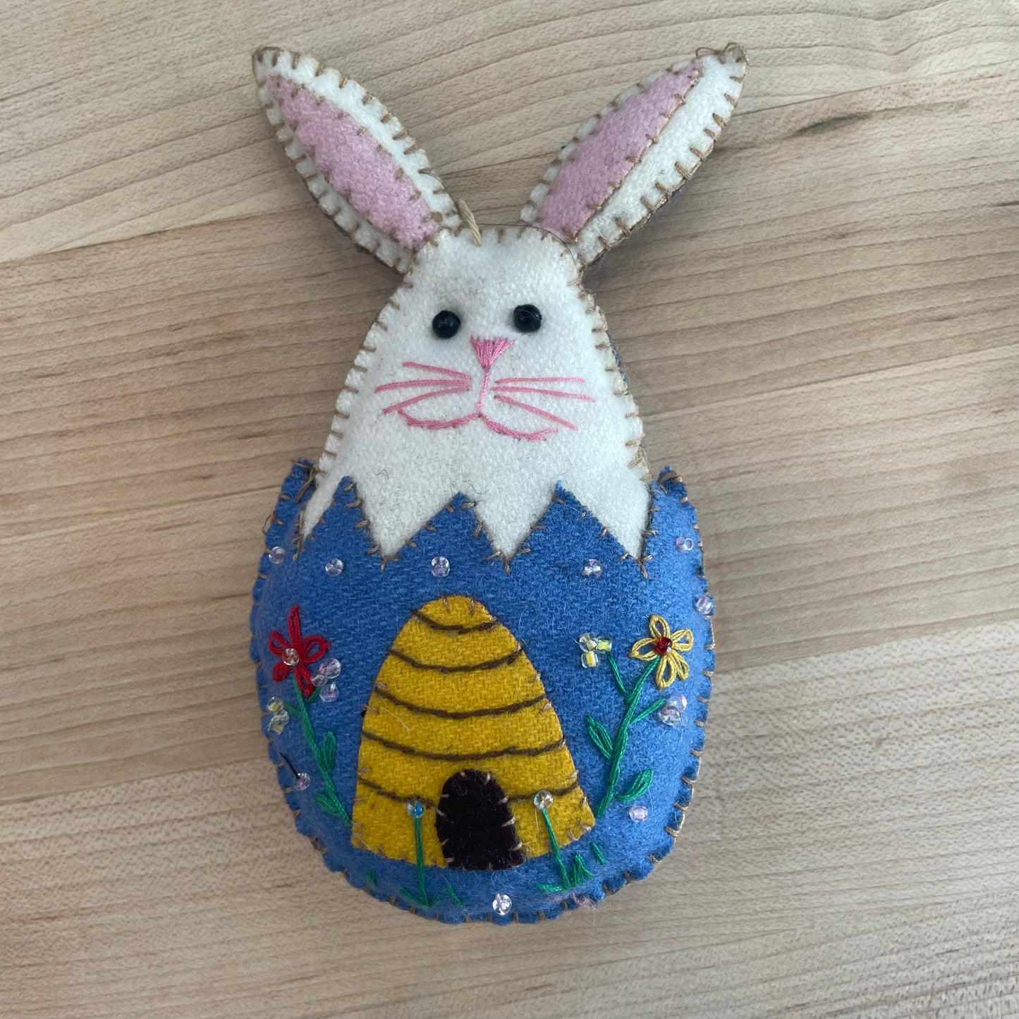 Stitch By Stitch Bunny Ornaments