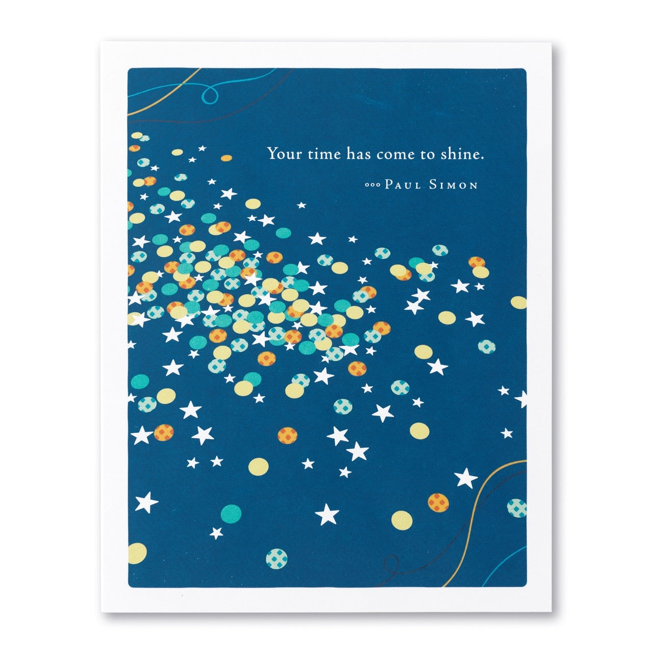 Positively Green Card - Time to Shine (Simon) - Congratulations