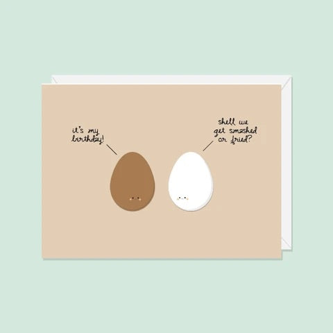 Halifax Paper Hearts Card - Smashed or Fried?