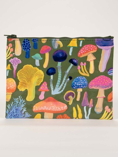 Blue Q Large Zipper Pouch
