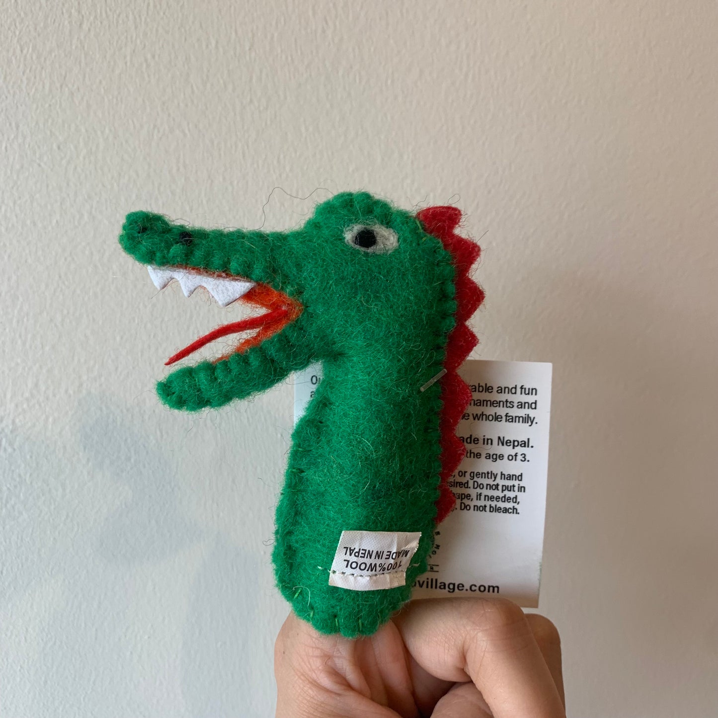 Hamro Felted Wool Finger Puppets