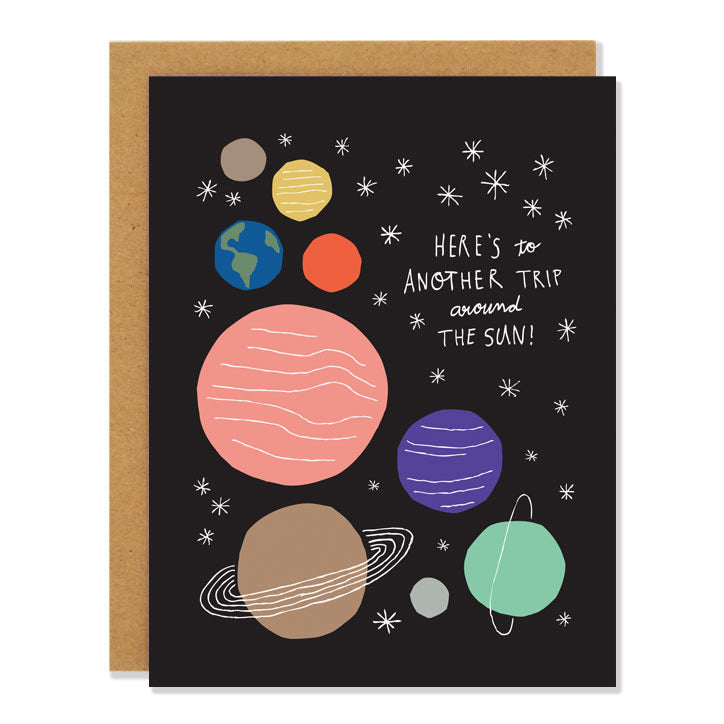 Badger & Burke Card - Around The Sun