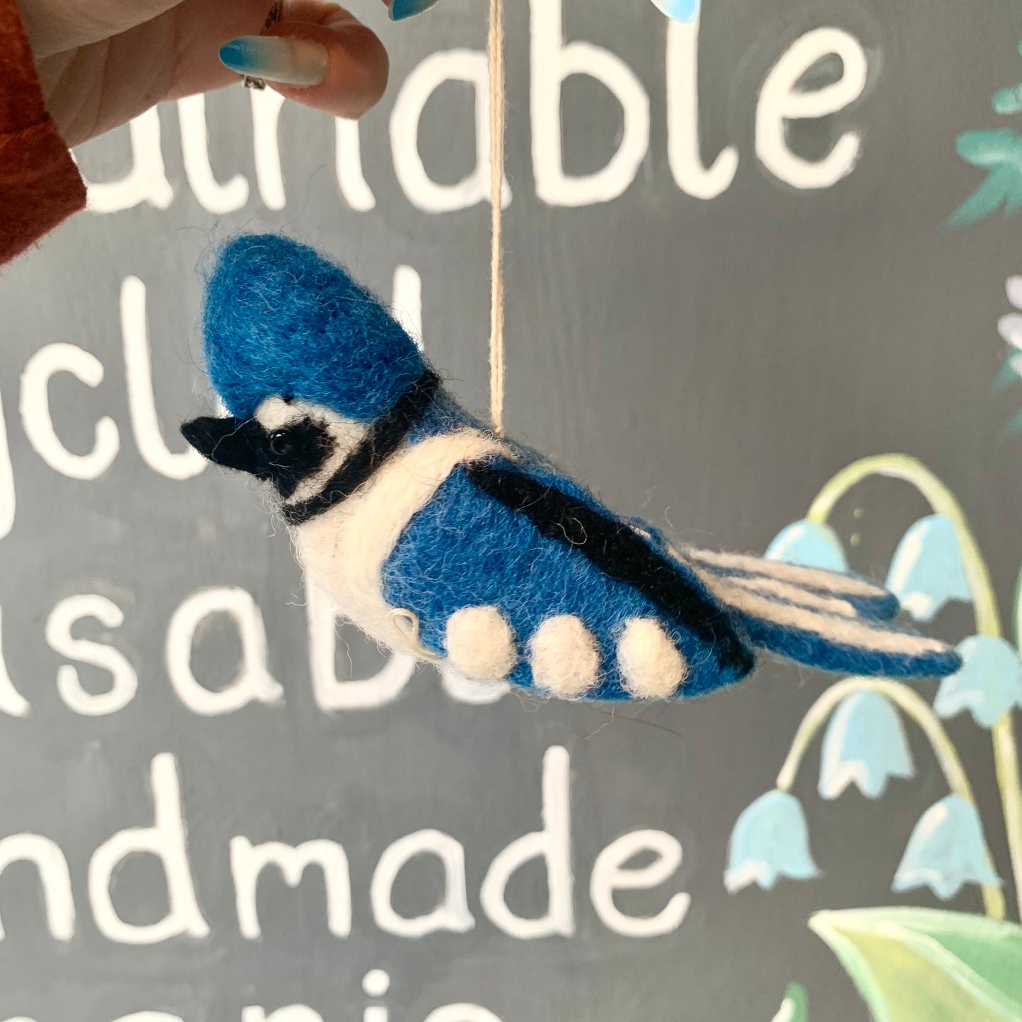 Hamro Felted Wool Ornament