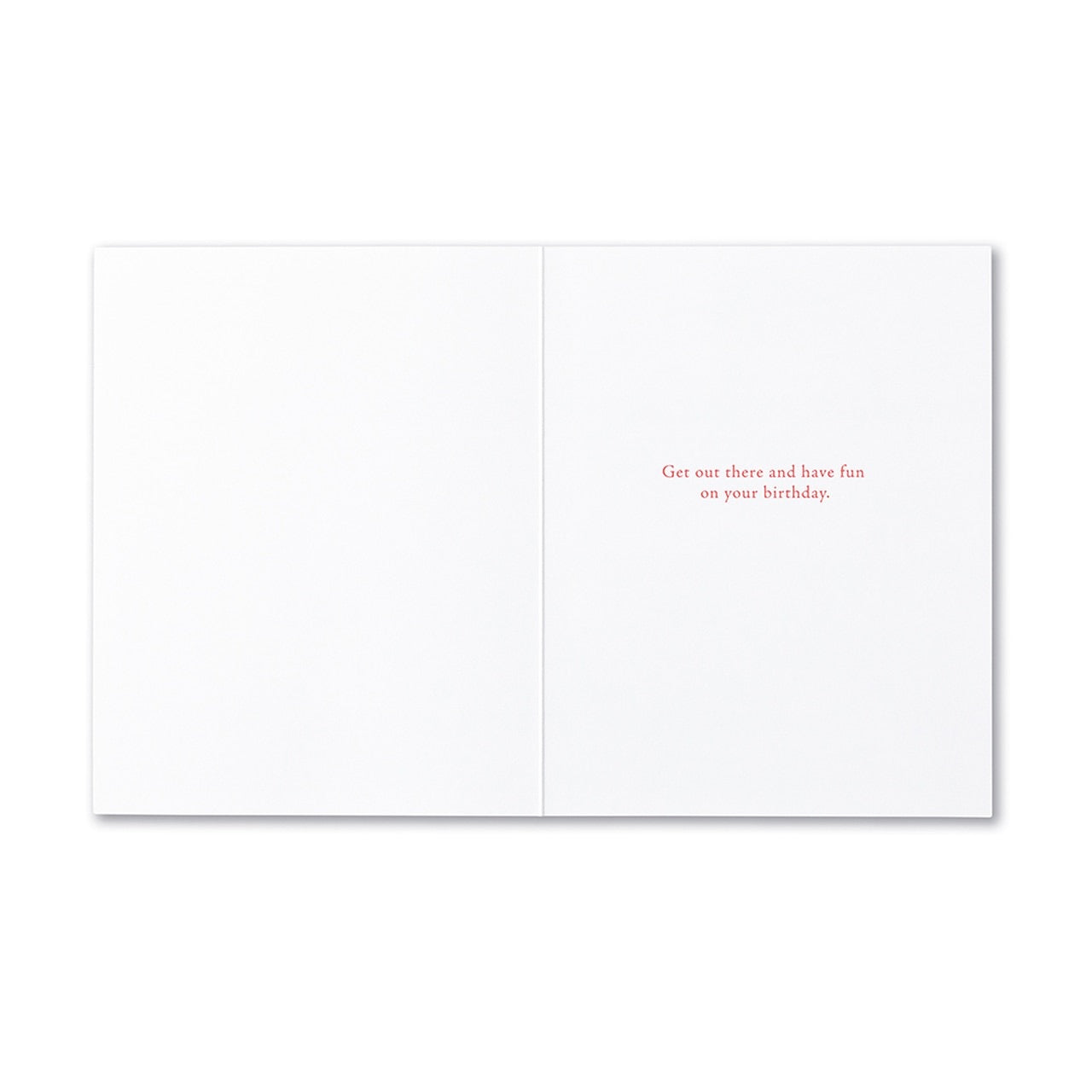 Positively Green Card - Wild and Free (Thoreau) - Birthday