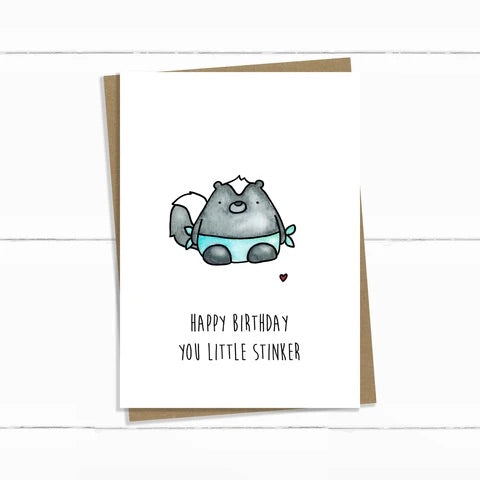 Baun Bon Card - Little Stinker
