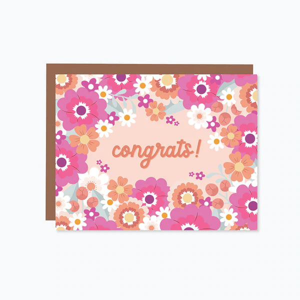 Halifax Paper Hearts - Peachy Congrats