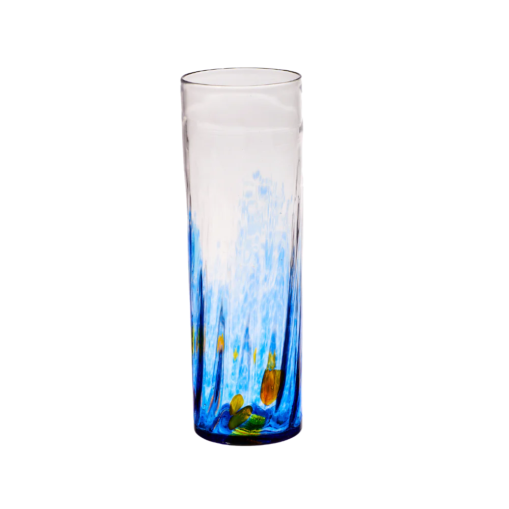 Kitras Hand Blown Glass Friendship Vase