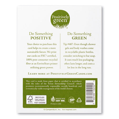 Positively Green Card - Magic About You (Dellinger) - Thank You