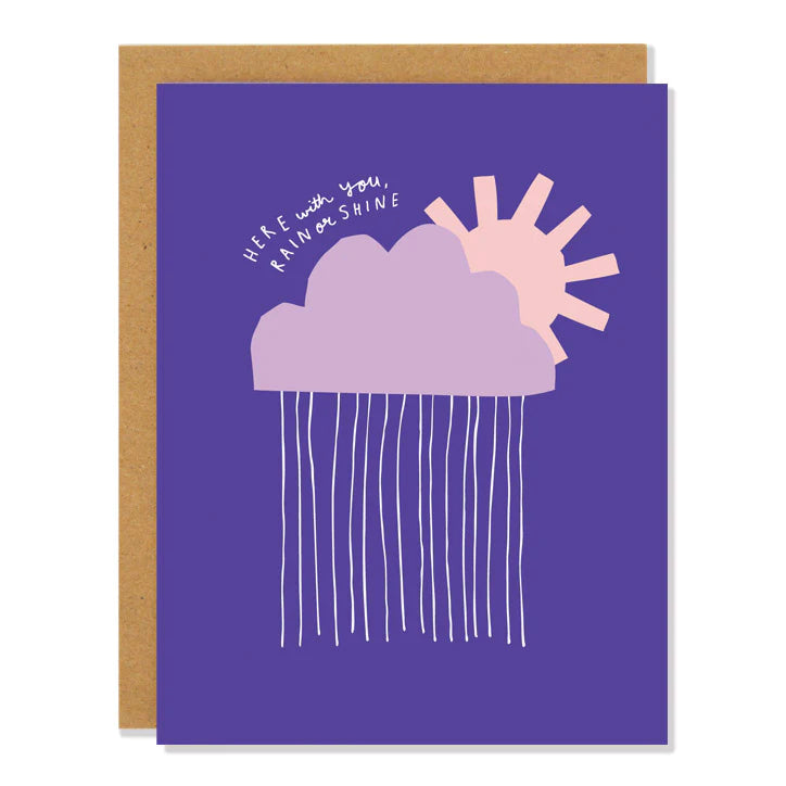 Badger and Burke Card - Rain Or Shine