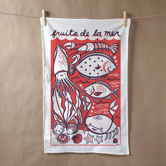 Claire Manning Flour Sack Tea Towel