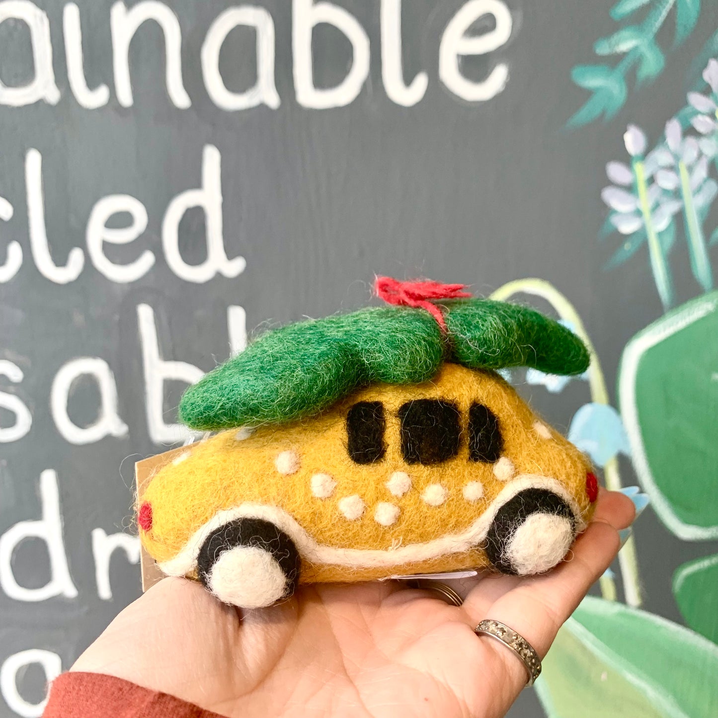 Hamro Felted Wool Ornament