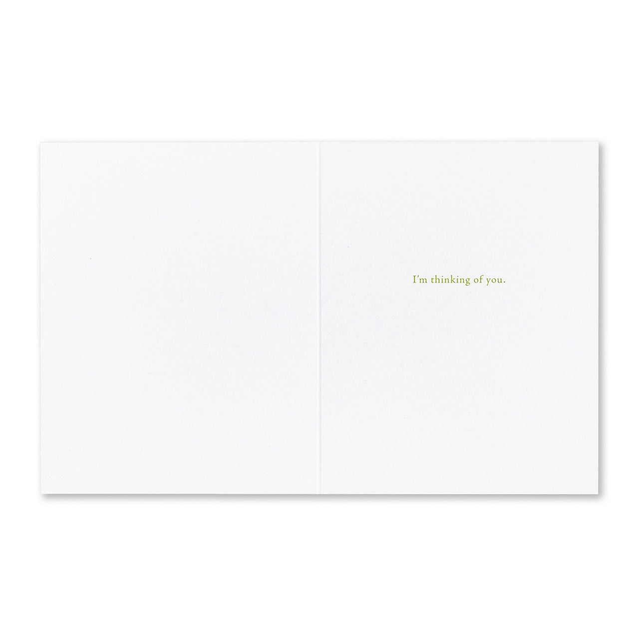 Positively Green Card - Brief Moment (Mansfield) - Encouragement