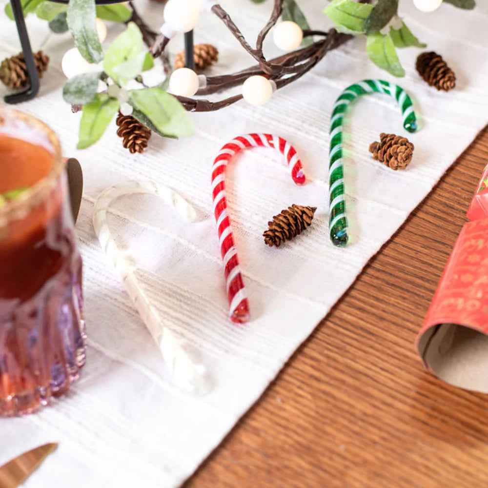 Kitras Glass Hand Blown Candy Canes