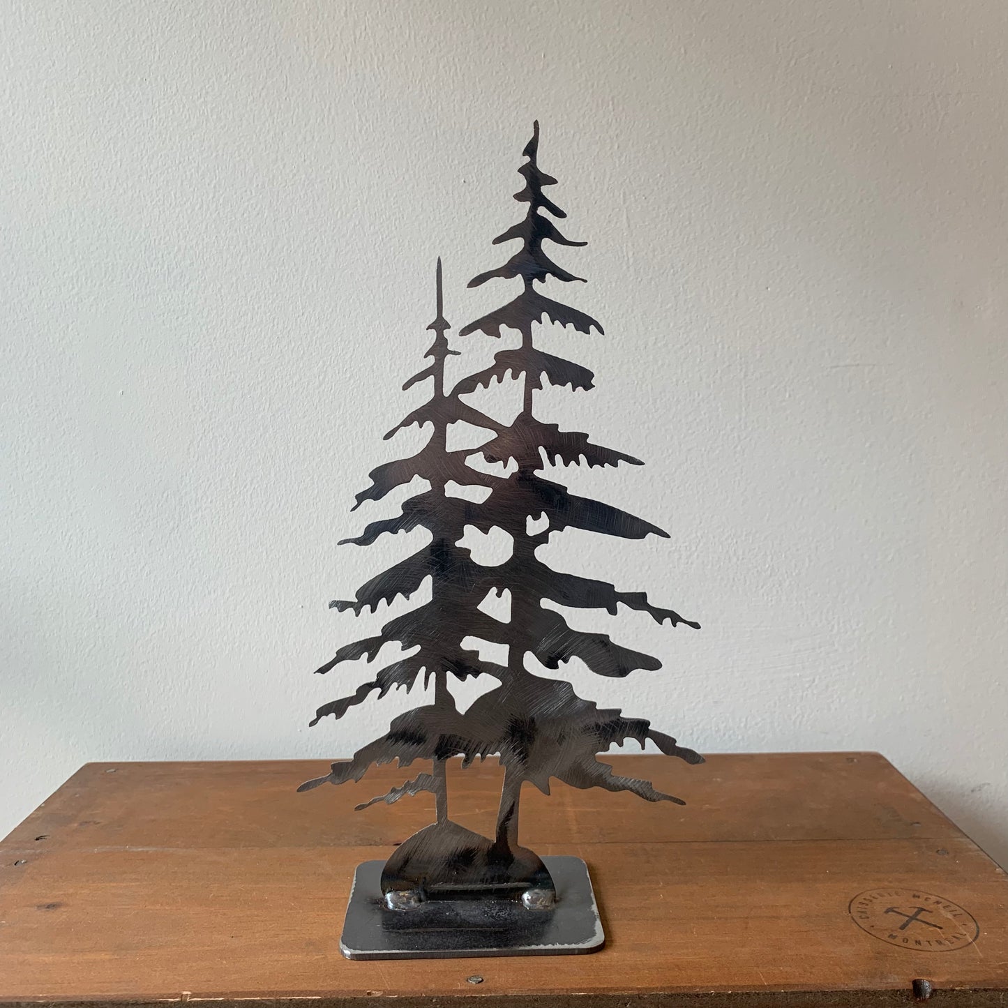 Reclaimed Metal Sculptures - Trees