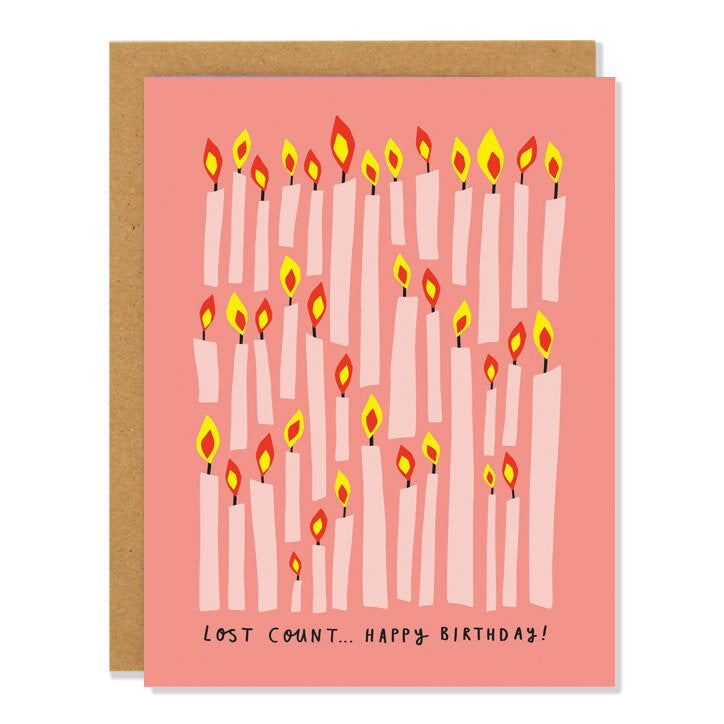 Badger and Burke Card - Lost Count