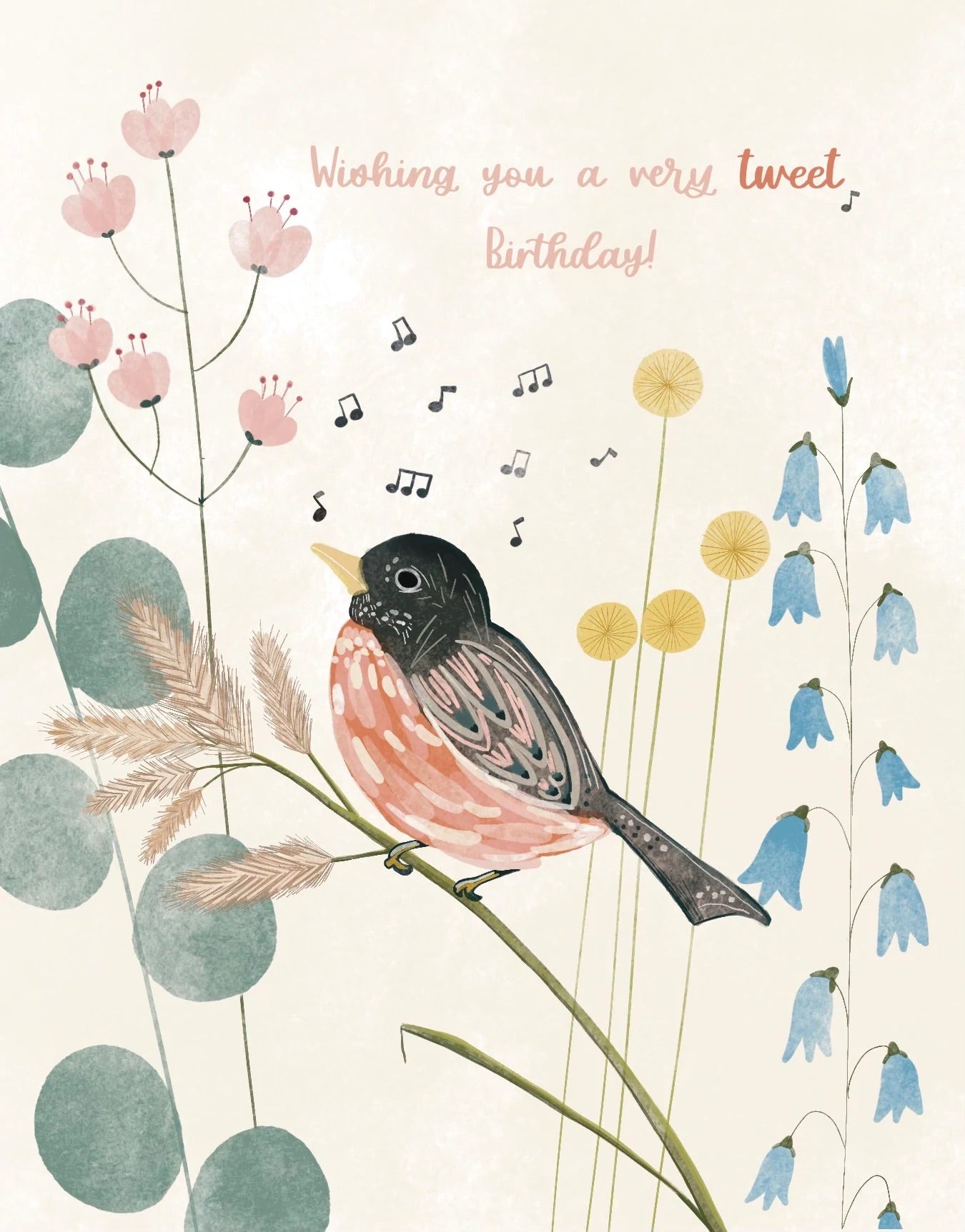 Poplar Paper Card - Tweet Birthday