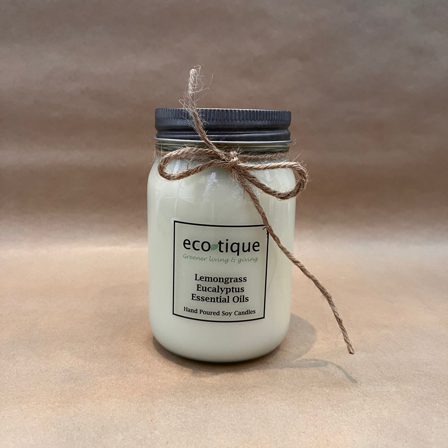 Ecotique Hand Poured Soy Candle - 16oz