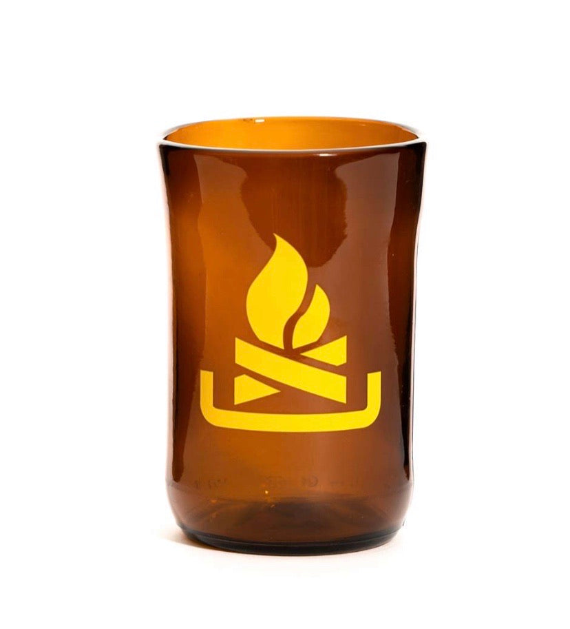 ReBeer Recycled Beer Bottle 8oz Camp Tumbler