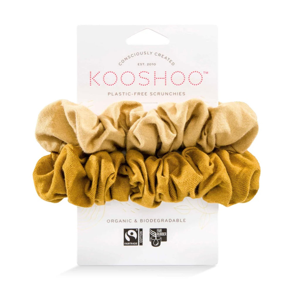 Kooshoo Organic Plastic-Free Scrunchies