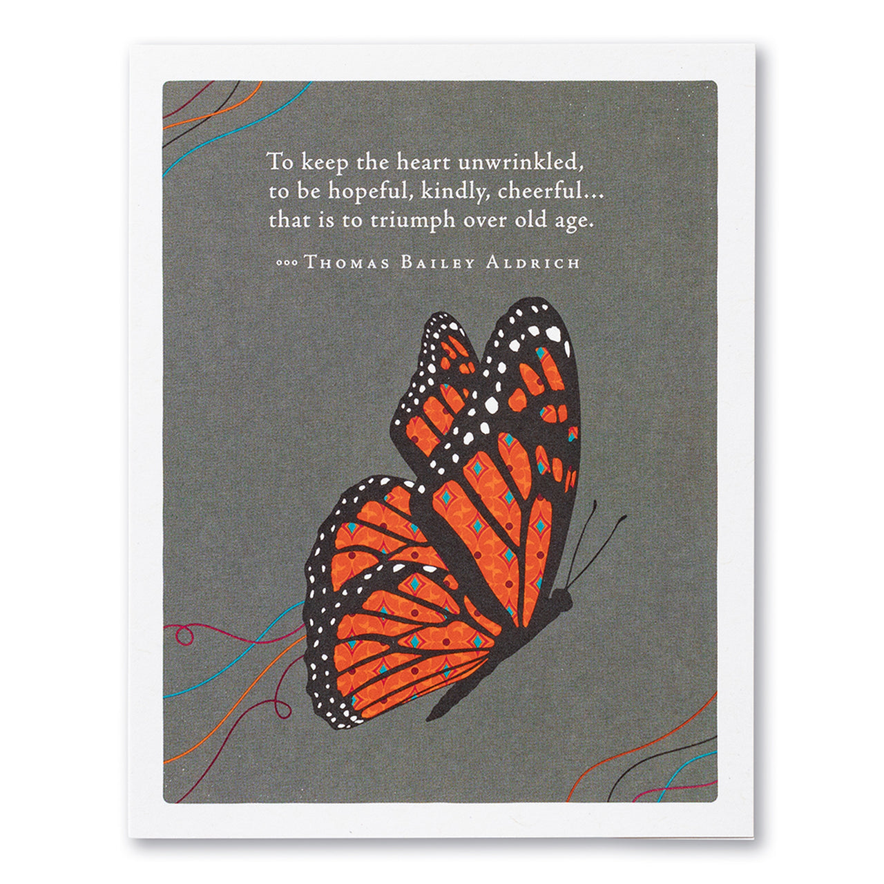Positively Green Card - Unwrinkled Heart (Aldrich) - Birthday