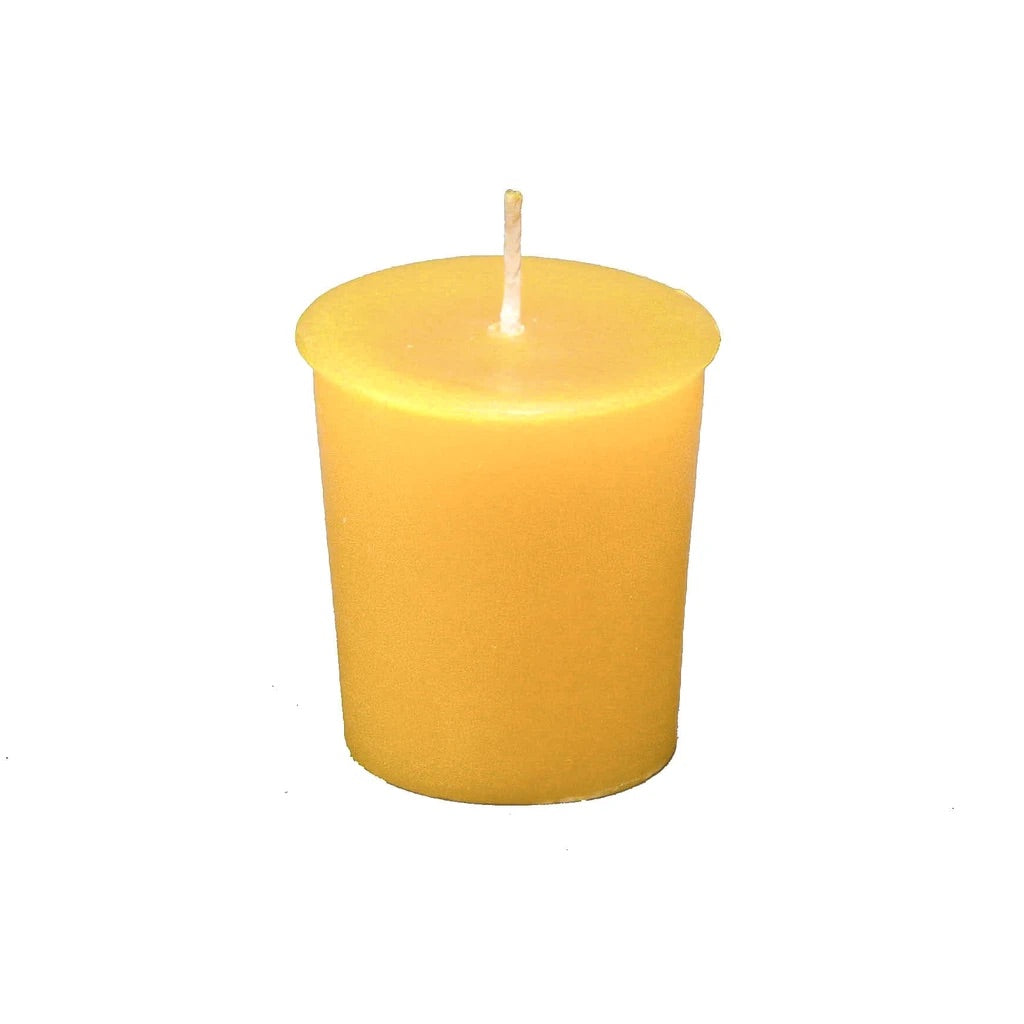 Natural Beeswax Votive Candle
