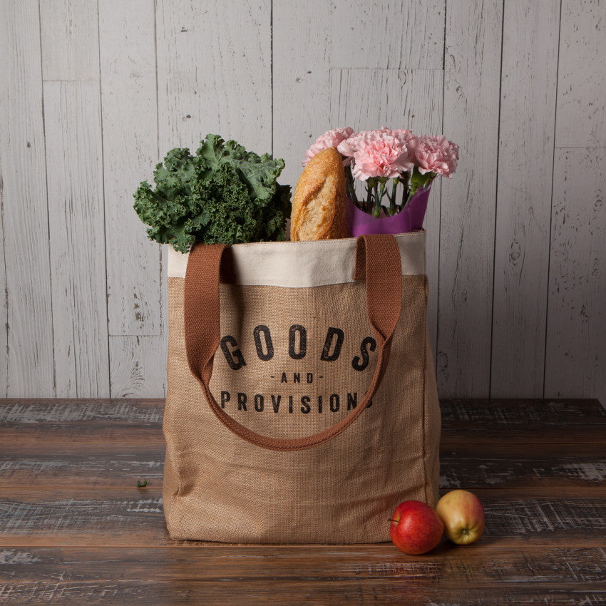 Outdoor Market Tote Goods Provisions