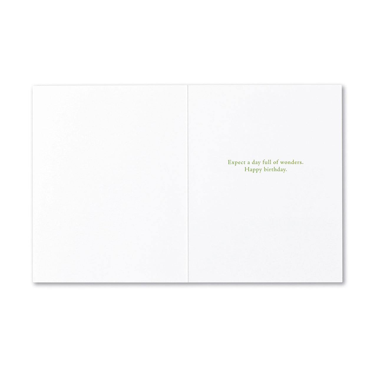 Positively Green Card - Great Things (Z. Fitzgerald) - Birthday