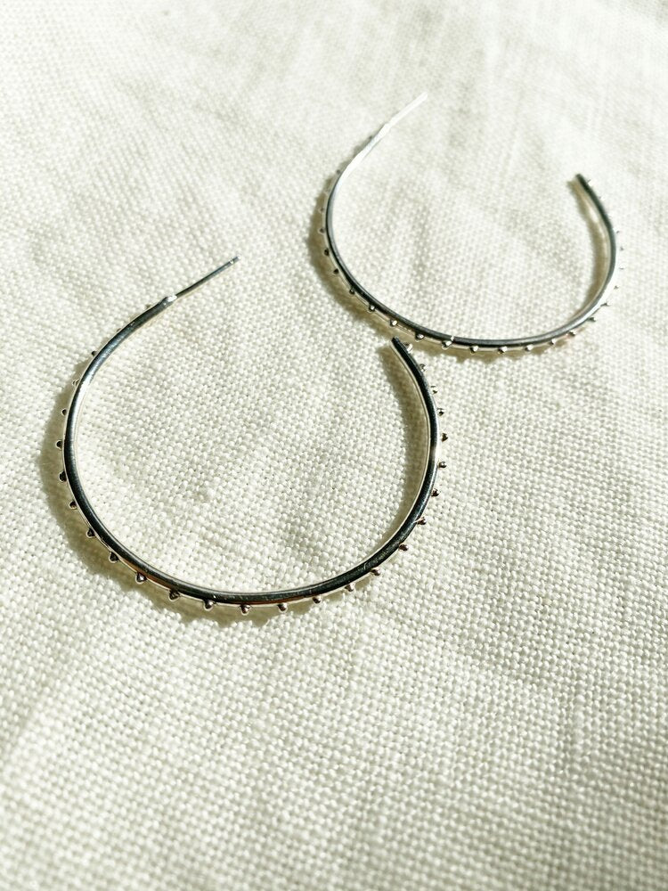 Hawkly Nomad Hoop Earrings (Large)