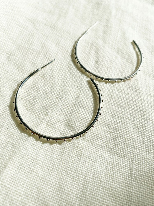 Hawkly Nomad Hoop Earrings (Large)