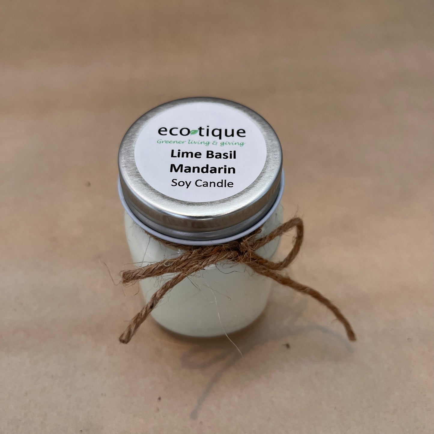 Ecotique Hand Poured Soy Candle - 4oz