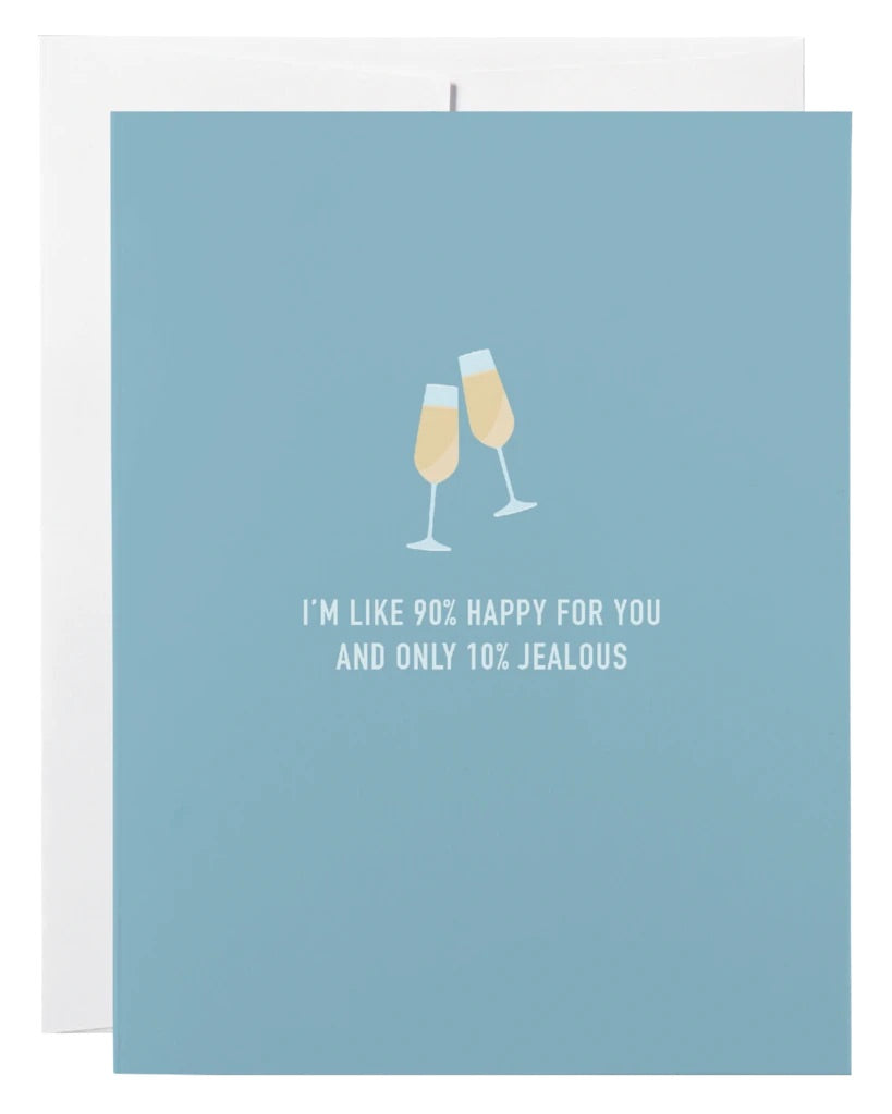 Classy Cards - 10% Jealous