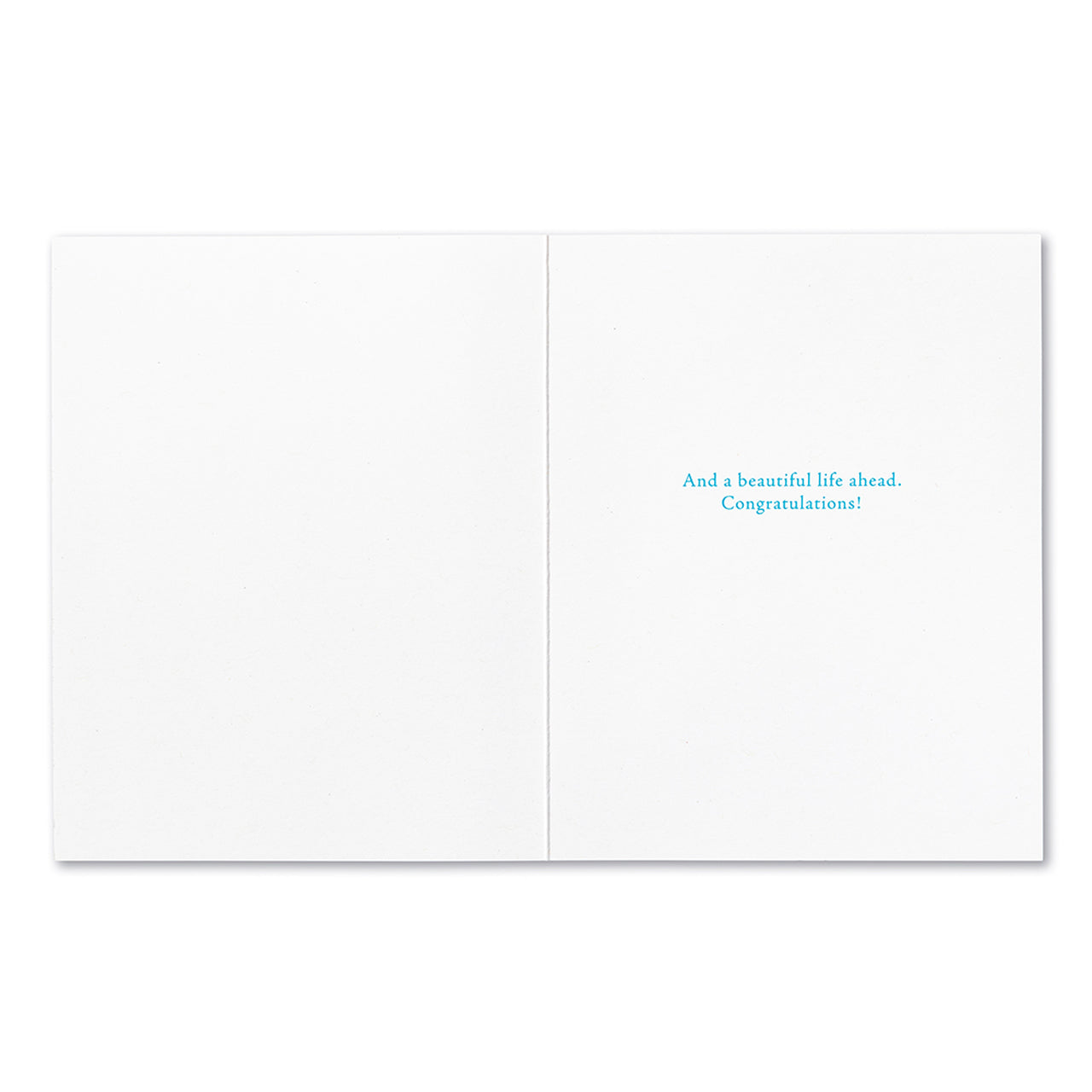 Positively Green Card - Two Souls (French Saying) - Wedding