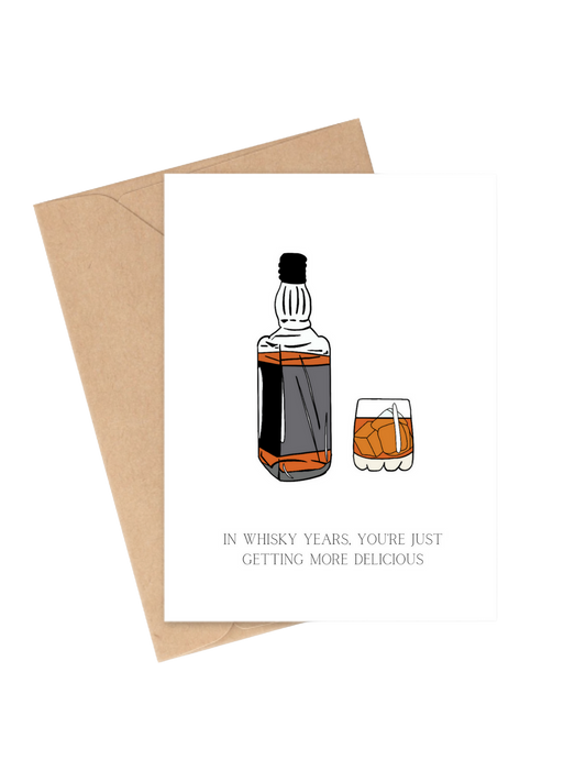 Studio CJOY Card - Whisky Years